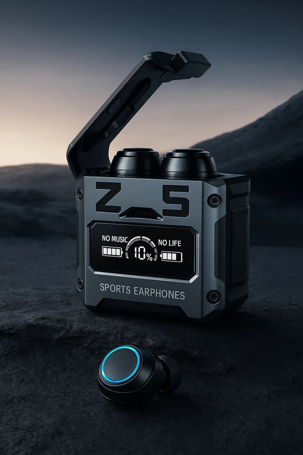 Audífonos Bluetooth Deportivos M25: Sonido Premium y Estilo Futurista